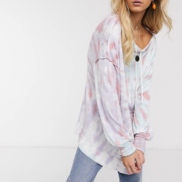 Free People Best Catch Tie-Dye Sweatshirt - Picture 2 of 10